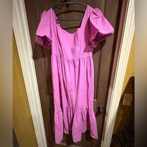 Eesome Casual Pink Women's Dress